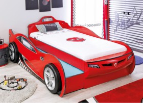 CARBED Кровать-машина Coupe с выдвижной кроватью Red 20.03.1306.00 в Твери - tver.katalogmebeli.com | фото