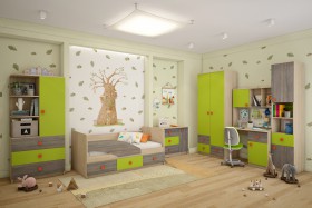 Детская комната Пуговка в Твери - tver.katalogmebeli.com | фото