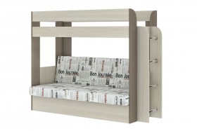 Дива Кровать 2-х ярусная с диванным блоком в Твери - tver.katalogmebeli.com | фото