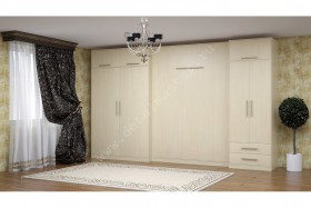 Комплект мебели со шкаф-кроватью трансформер Ратмир в Твери - tver.katalogmebeli.com | фото 2
