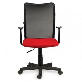 Кресло BRABIX Spring MG-307 (красно-черный) в Твери - tver.katalogmebeli.com | фото 2