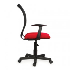 Кресло BRABIX Spring MG-307 (красно-черный) в Твери - tver.katalogmebeli.com | фото 3