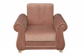 Кресло для отдыха "Порто" (велюр киви корица / микровельвет крем) в Твери - tver.katalogmebeli.com | фото 8