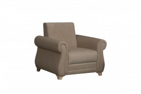 Кресло для отдыха "Порто" (велюр киви латте / микровельвет крем) в Твери - tver.katalogmebeli.com | фото