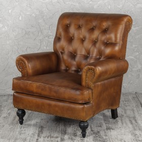 Кресло кожаное Чарльз в Твери - tver.katalogmebeli.com | фото