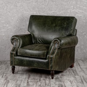 Кресло кожаное Лофт Аристократ (ширина 1070 мм) в Твери - tver.katalogmebeli.com | фото