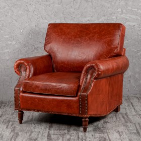 Кресло кожаное Лофт Аристократ (кожа буйвола) в Твери - tver.katalogmebeli.com | фото