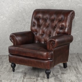 Кресло кожаное Лофт Чарльз в Твери - tver.katalogmebeli.com | фото