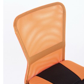 Кресло компактное BRABIX Smart MG-313 (черный, оранжевый) в Твери - tver.katalogmebeli.com | фото 4
