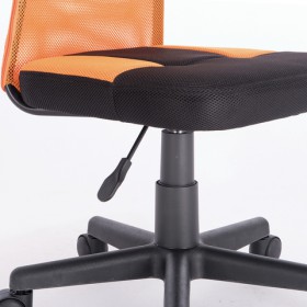 Кресло компактное BRABIX Smart MG-313 (черный, оранжевый) в Твери - tver.katalogmebeli.com | фото 5