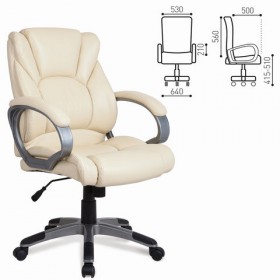 Кресло офисное BRABIX Eldorado EX-504 (бежевый) в Твери - tver.katalogmebeli.com | фото