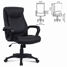 Кресло офисное BRABIX Enter EX-511 (черный) в Твери - tver.katalogmebeli.com | фото