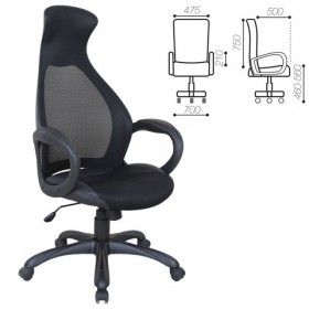 Кресло офисное BRABIX Genesis EX-517 (черное) в Твери - tver.katalogmebeli.com | фото