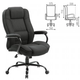 Кресло офисное BRABIX Heavy Duty HD-002 (ткань) в Твери - tver.katalogmebeli.com | фото