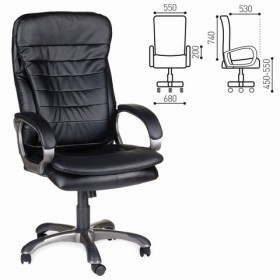 Кресло офисное BRABIX Omega EX-589 (черное) в Твери - tver.katalogmebeli.com | фото