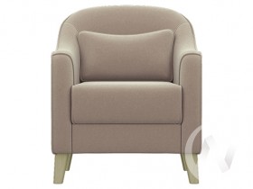 Кресло отдыха Комфорт-4 (бесцветный лак/CATANIA LATTE) в Твери - tver.katalogmebeli.com | фото 2