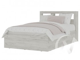 Кровать 1,2 МС Гранд (дуб крафт белый) в Твери - tver.katalogmebeli.com | фото