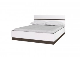 Кровать 1,6м Вегас (Венге/Белый) в Твери - tver.katalogmebeli.com | фото