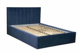 Кровать "Юнона" ш. 1600 (Н=1020мм) (ягуар нэви) в Твери - tver.katalogmebeli.com | фото