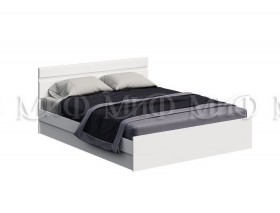 Кровать Нэнси New 1,6м (Белый/белый глянец) в Твери - tver.katalogmebeli.com | фото