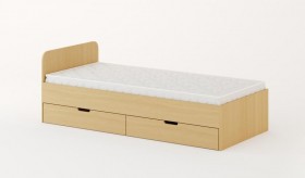 Кровать с ящиками 900 (Беленый дуб) в Твери - tver.katalogmebeli.com | фото