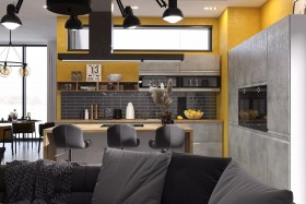 Модульная кухня Бронкс 1,6 м (Доломит) в Твери - tver.katalogmebeli.com | фото 8