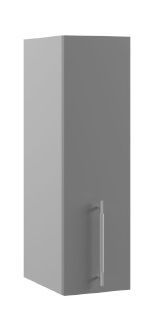 Квадро П 200 шкаф верхний (Ваниль кожа/корпус Серый) в Твери - tver.katalogmebeli.com | фото