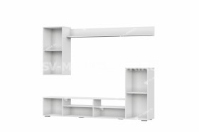 Мебель для гостиной МГС 4 (Белый/Белый глянец) в Твери - tver.katalogmebeli.com | фото 3