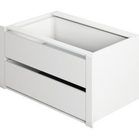 Модуль с ящиками для шкафа 600 Белый снег в Твери - tver.katalogmebeli.com | фото