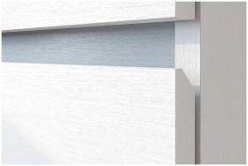Модульная система "Токио" Пенал Белый текстурный / Белый текстурный в Твери - tver.katalogmebeli.com | фото 3