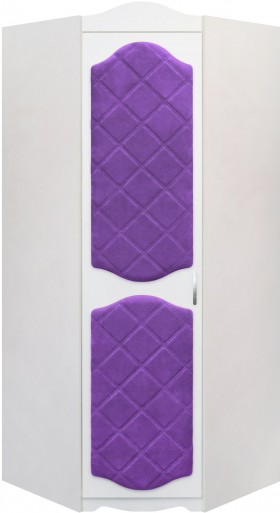 Шкаф угловой Иллюзия 32 Фиолетовый в Твери - tver.katalogmebeli.com | фото