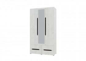 Шкаф 3-х створчатый с ящиками и зеркалом Вега (Прованс) в Твери - tver.katalogmebeli.com | фото