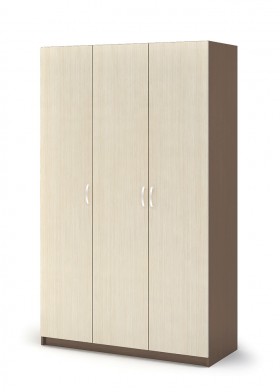 Шкаф 3-х створчатый ШК 557 Спальня Basya (шимо темный/шимо светлый) в Твери - tver.katalogmebeli.com | фото 1