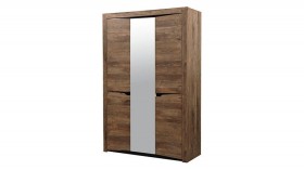 Шкаф для одежды "Лючия" (3-х дв.) (кейптаун/зеркало) в Твери - tver.katalogmebeli.com | фото