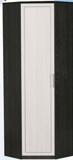 Шкаф для одежды угловой ДЛЯ ГОСТИНОЙ ШОУ-695 Венге/Дуб выбеленный в Твери - tver.katalogmebeli.com | фото