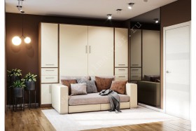 Шкаф-кровать с диваном Злата в Твери - tver.katalogmebeli.com | фото